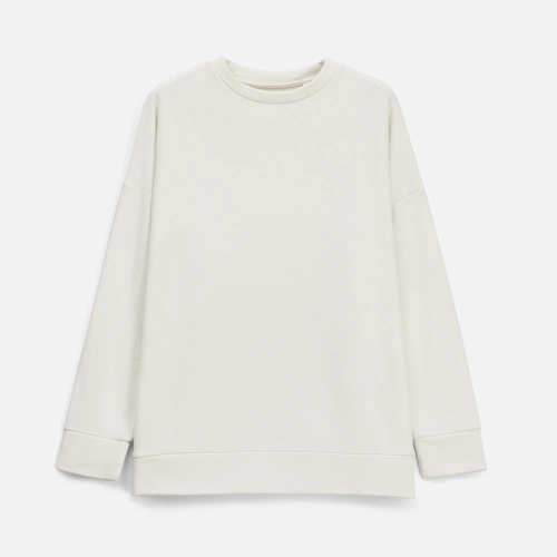 Свитшот унисекс S2, молочно-белый Свитшот унисекс S2, молочно-белый