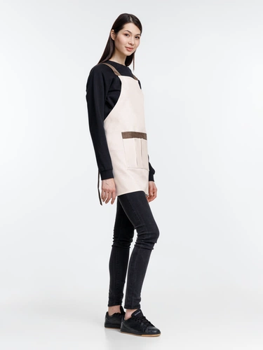 Фартук Settle In, светло-бежевый (молочный) Фартук Settle In, светло-бежевый (молочный)