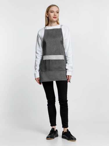 Фартук Settle In, темно-серый Фартук Settle In, темно-серый