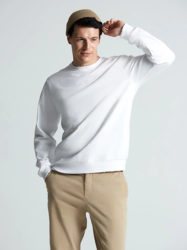 Свитшот Toima 2.0, белый Свитшот Toima 2.0, белый