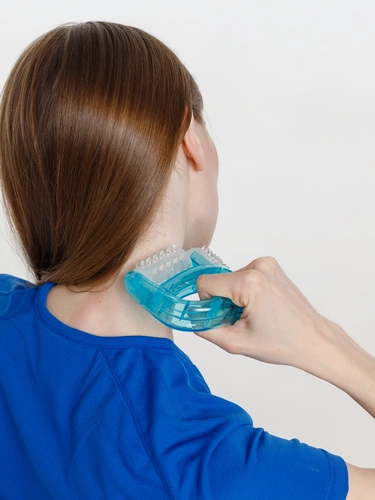 Роликовый ручной массажер Bodyrolla, синий Роликовый ручной массажер Bodyrolla, синий