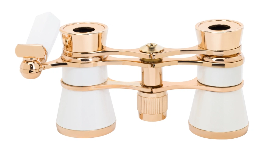 Театральный бинокль-лорнет Broadway 325E, белый Театральный бинокль-лорнет Broadway 325E, белый