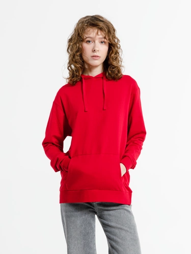 Худи унисекс Westray, красное Худи унисекс Westray, красное
