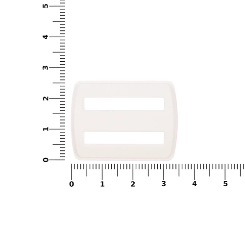 Пряжка — регулятор ремня Fermo, белая Пряжка — регулятор ремня Fermo, белая