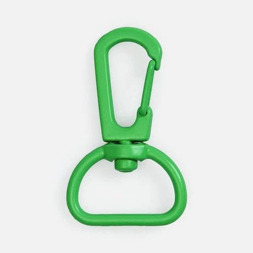 Застежка-карабин Snap Hook, M, зеленый неон Застежка-карабин Snap Hook, M, зеленый неон