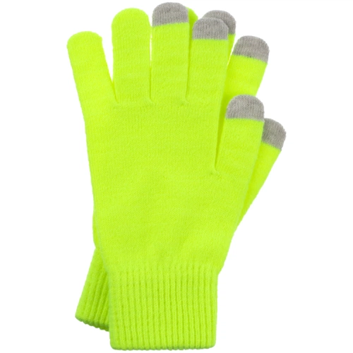 Перчатки сенсорные Urban Flow, салатовые неон Перчатки сенсорные Urban Flow, салатовые неон