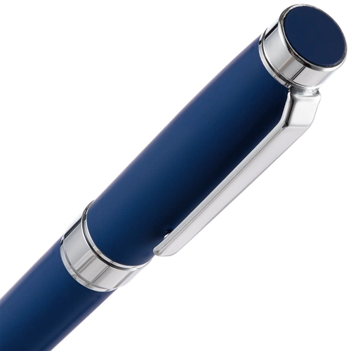 Ручка шариковая Broad Ring Soft Touch, темно-синяя Ручка шариковая Broad Ring Soft Touch, темно-синяя