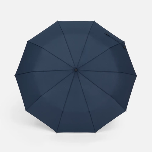 Зонт складной Cloudburst в подарочной упаковке, темно-синий Зонт складной Cloudburst в подарочной упаковке, темно-синий