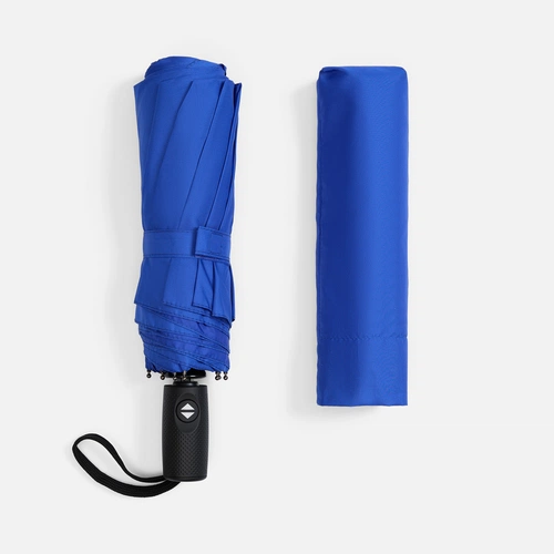 Складной зонт Dome Double с двойным куполом, синий Складной зонт Dome Double с двойным куполом, синий
