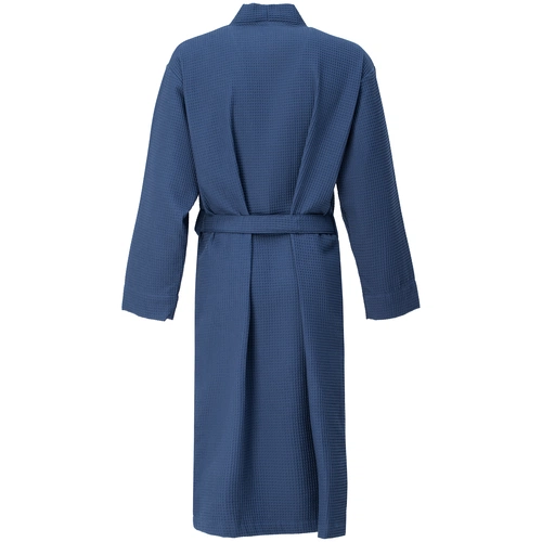 Халат вафельный Kimono, темно-синий Халат вафельный Kimono, темно-синий