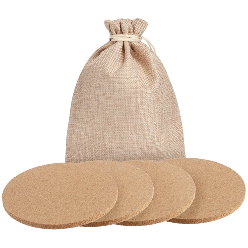 Набор из 4 костеров Suberic, круг Набор из 4 костеров Suberic, круг