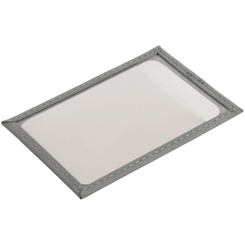 Чехол для пропуска Nubuk, светло-серый Чехол для пропуска Nubuk, светло-серый