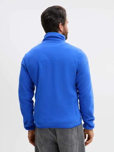 Куртка флисовая унисекс Ben Mac, синяя Куртка флисовая унисекс Ben Mac, синяя