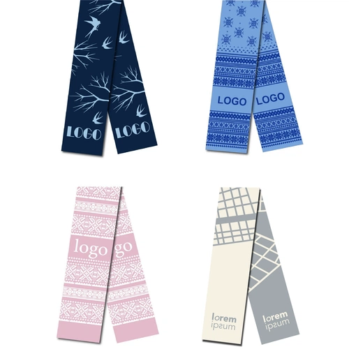 Шарф на заказ Tricksy Classic Fint, M, полушерсть Шарф на заказ Tricksy Classic Fint, M, полушерсть