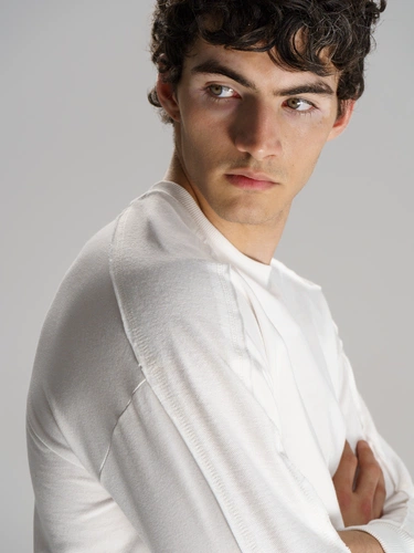 Свитшот унисекс Vozduh, молочно-белый Свитшот унисекс Vozduh, молочно-белый