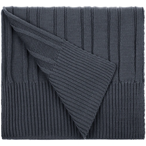 Шарф Knit Beat, серый (графит) Шарф Knit Beat, серый (графит)