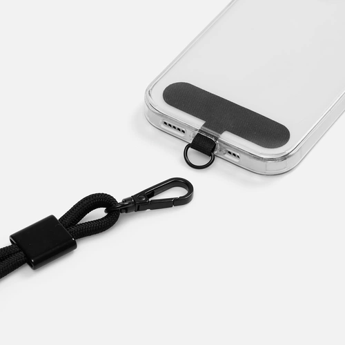 Шнурок для телефона TrendHand, черный Шнурок для телефона TrendHand, черный