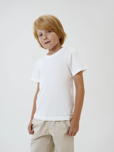 Футболка детская T-Bolka Kids, белая (белоснежная) Футболка детская T-Bolka Kids, белая (белоснежная)
