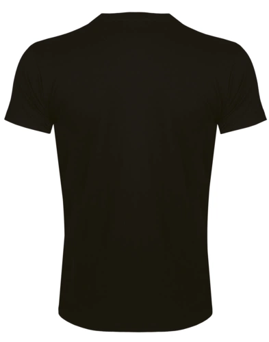 Футболка мужская приталенная Imperial Fit 190, черная Футболка мужская приталенная Imperial Fit 190, черная