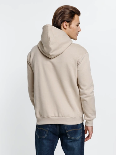 Толстовка с капюшоном Kirenga Heavy, бежевая Толстовка с капюшоном Kirenga Heavy, бежевая