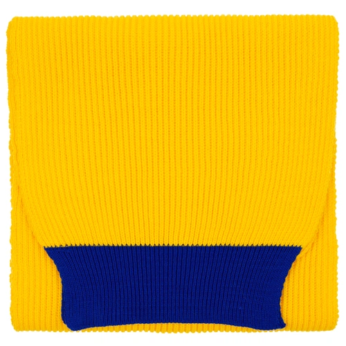 Шарф Snappy, желтый с синим Шарф Snappy, желтый с синим