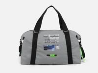 Сумка дорожная Altro, серая с нанесением и кастомизацией