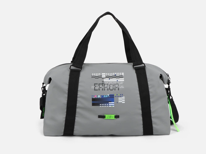 Сумка дорожная Altro, серая с нанесением и кастомизацией Сумка дорожная Altro, серая с нанесением и кастомизацией