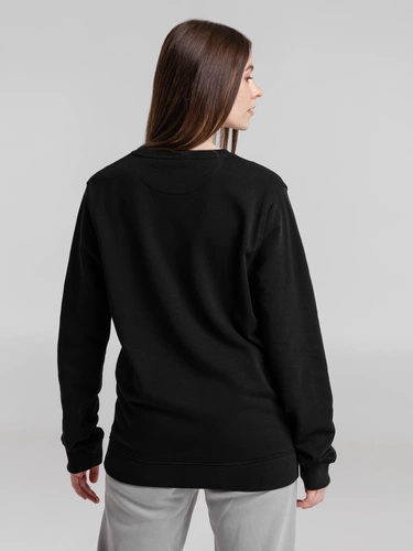 Свитшот унисекс BNC Inspire (Organic), черный Свитшот унисекс BNC Inspire (Organic), черный