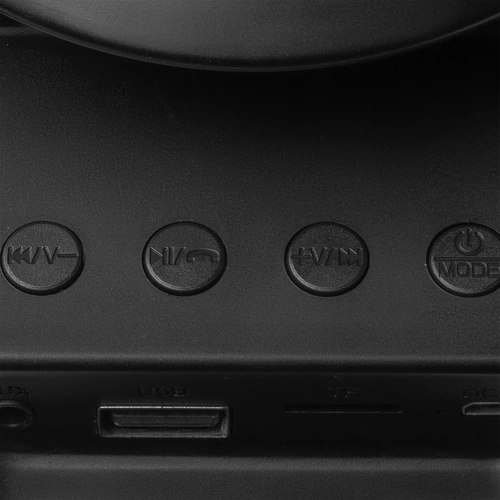 Лампа-колонка со световым будильником dreamTime, ver.2, черная Лампа-колонка со световым будильником dreamTime, ver.2, черная