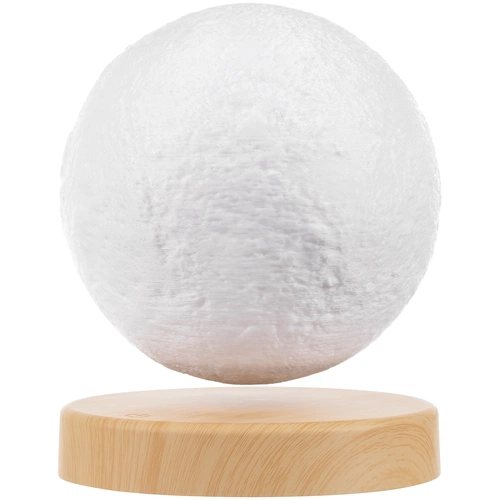 Левитирующая луна MoonFlight с пластиковой подставкой Левитирующая луна MoonFlight с пластиковой подставкой