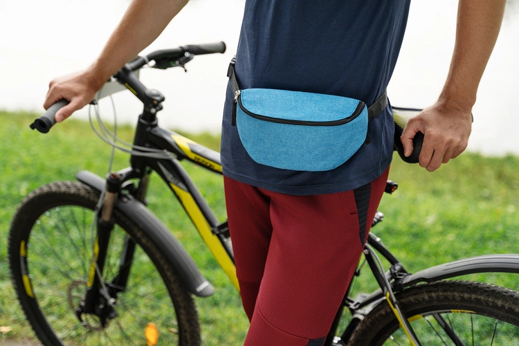 Поясная сумка Handy Dandy, синяя Поясная сумка Handy Dandy, синяя