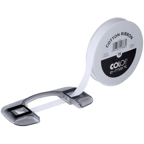 Лента Colop E-mark 15, белая Лента Colop E-mark 15, белая