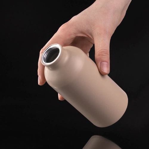 Бутылка для воды Funrun 400, светло-бежевая Бутылка для воды Funrun 400, светло-бежевая