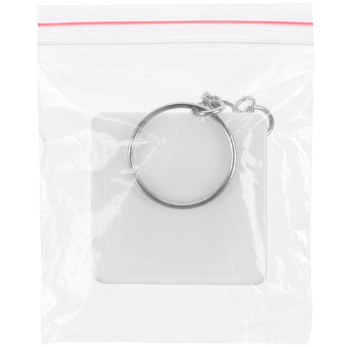 Брелок с рулеткой Square, ver.2, белый Брелок с рулеткой Square, ver.2, белый