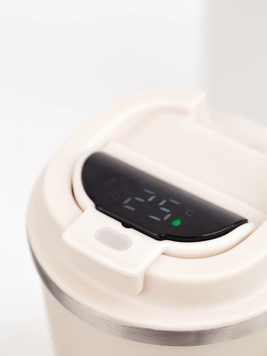 Смарт-стакан с заменяемой батареей tellMug, ver.2, молочно-белый Смарт-стакан с заменяемой батареей tellMug, ver.2, молочно-белый