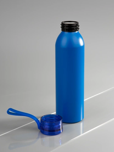 Бутылка для воды Brooke, матовая синяя Бутылка для воды Brooke, матовая синяя