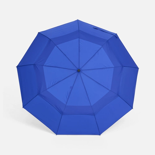Складной зонт Dome Double с двойным куполом, синий Складной зонт Dome Double с двойным куполом, синий