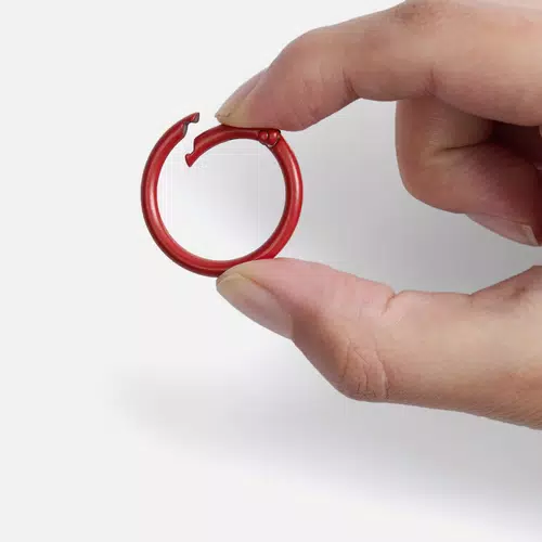 Карабин-кольцо Claus, L, красный Карабин-кольцо Claus, L, красный