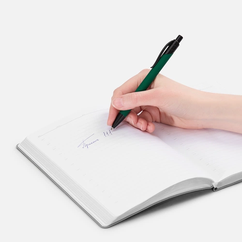 Ручка шариковая Undertone Black Soft Touch, зеленая Ручка шариковая Undertone Black Soft Touch, зеленая