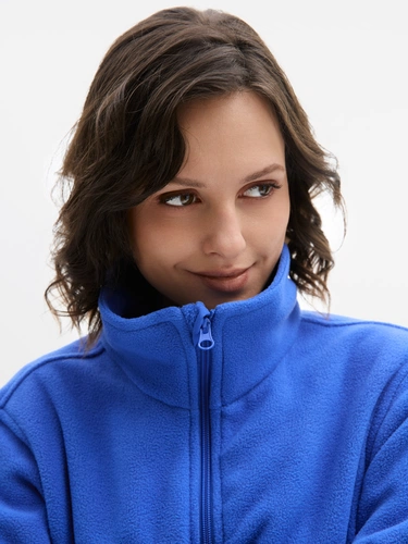 Куртка флисовая унисекс Ben Mac, синяя Куртка флисовая унисекс Ben Mac, синяя