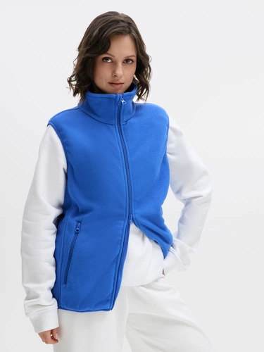 Жилет флисовый унисекс Ben Mac, синий Жилет флисовый унисекс Ben Mac, синий