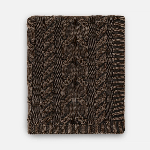 Плед Hygge, коричневый Плед Hygge, коричневый