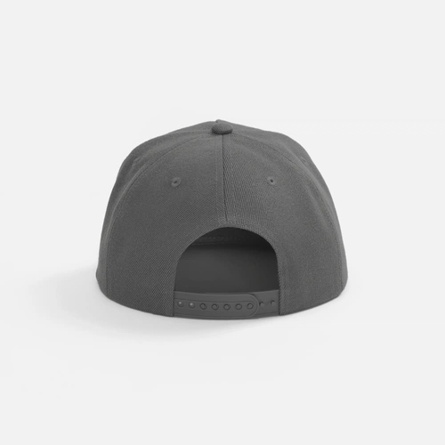 Бейсболка Epicore с прямым козырьком, серая Бейсболка Epicore с прямым козырьком, серая