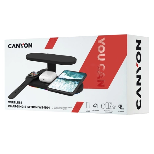 Зарядная станция Canyon с УФ-стерилизатором Зарядная станция Canyon с УФ-стерилизатором