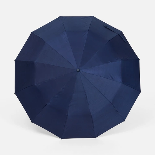 Зонт складной с УФ-защитой Ribstar, темно-синий Зонт складной с УФ-защитой Ribstar, темно-синий