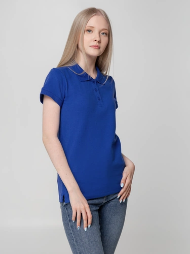 Рубашка поло женская Virma Lady, ярко-синяя Рубашка поло женская Virma Lady, ярко-синяя