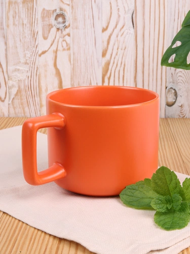 Чашка Jumbo в коробке матовая, оранжевая Чашка Jumbo в коробке матовая, оранжевая