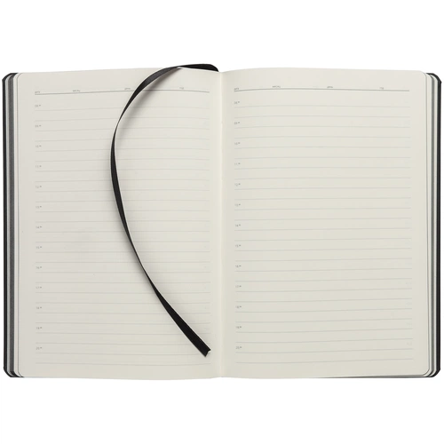 Ежедневник Shall, недатированный, черный Ежедневник Shall, недатированный, черный