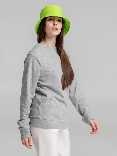 Свитшот унисекс BNC Inspire (Organic), серый меланж Свитшот унисекс BNC Inspire (Organic), серый меланж