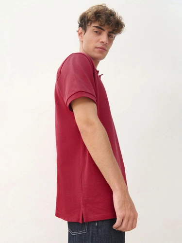 Рубашка поло унисекс Pacific, красная (бургунди) Рубашка поло унисекс Pacific, красная (бургунди)